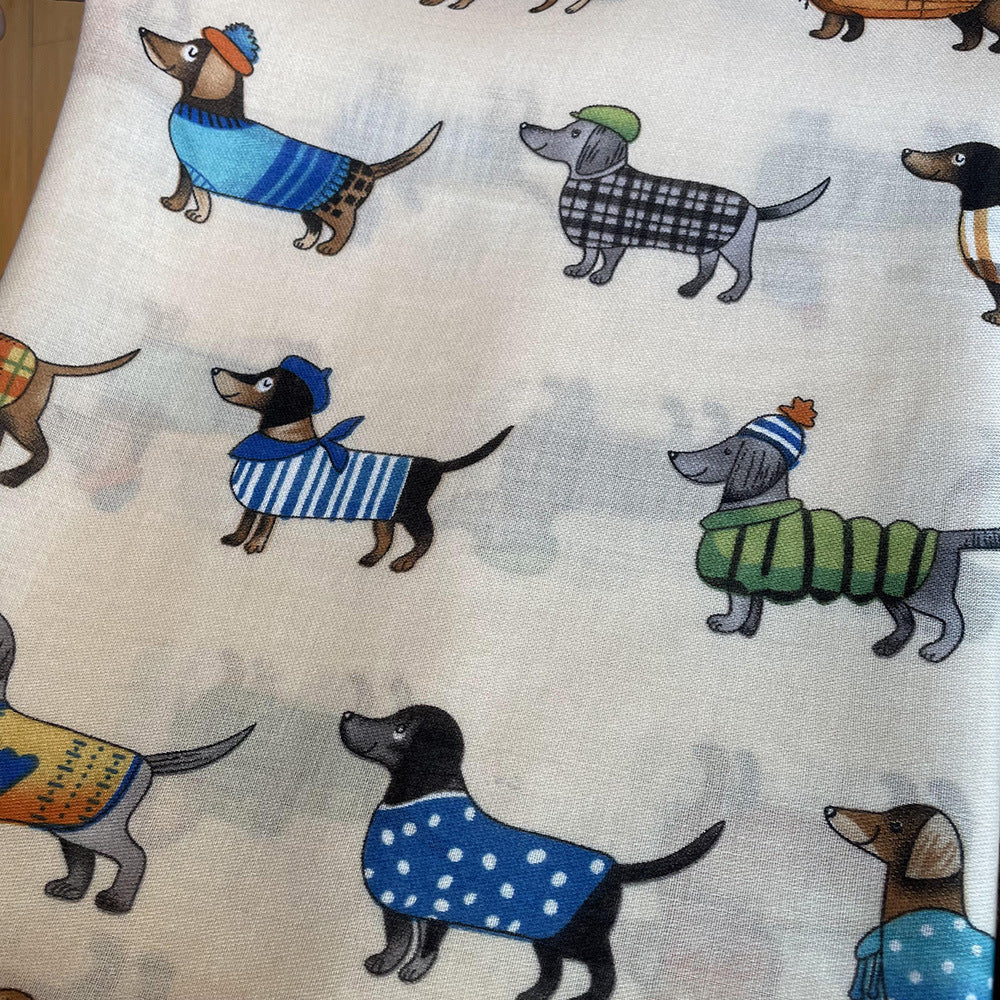 Women's Fashion Dog Pattern Warm Long Scarf Women's Fashion Dog Pattern Warm Long Scarf